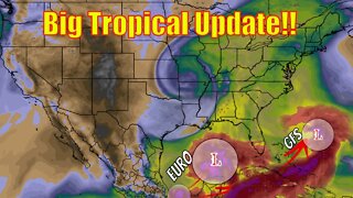 HUGE Tropical Update! & Severe Weather Today! - The WeatherMan Plus Weather Channel