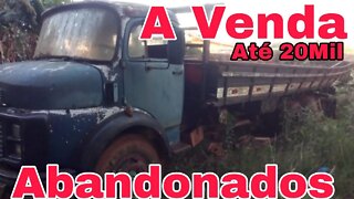 Ep.255 🚚 Caminhões Abandonados Repousando Brasil à Venda 📉 Oliveira Isaias