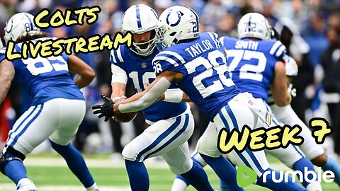 Colts vs. Jaguars - Week 7 - Colts Livestream