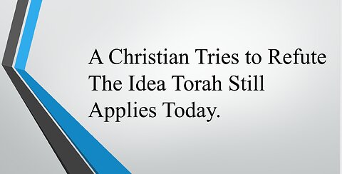 A Western Christian Professors definition of Torah (R.L. Solberg)