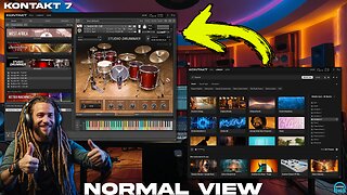 KONTAKT 7 - How To Get the Normal/Classic Interface 👍