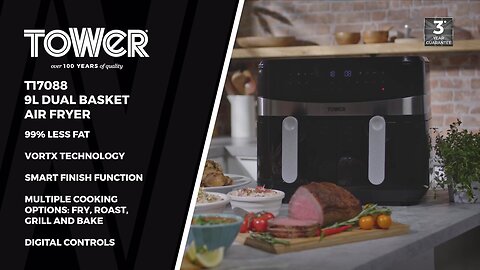 Dual Basket Air Fryer😎👌