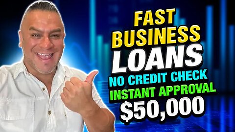 How to Get a Business Loan Fast | No Credit Check | Fast Offer | No Doc