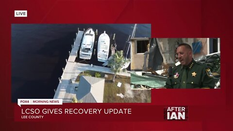 Lee County Sheriff provides update on Monday