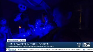 Phoenix Children's hospital reopens haunted house for patients