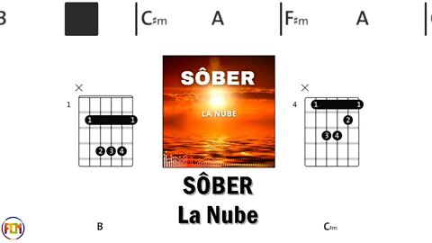 SÔBER La Nube - FCN GUITAR CHORDS & LYRICS