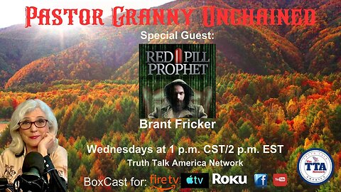 Red Pill Prophet’s Dream, Guest Brant Fricker, Jan 24, 2024