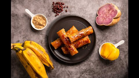 Ube Turon Recipe