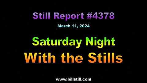 Saturday Night With the Stills, 4378