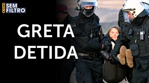 Greta Thunberg é detida durante protesto na Alemanha | #osf
