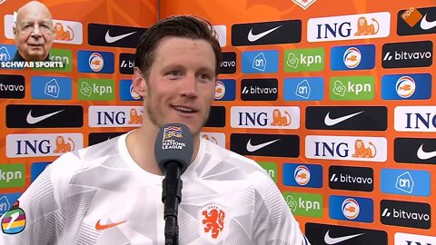 Matchwinner Wout Weghorst na fraaie snoekduik tegen Wales: "Super voorzet van Ty Malacia'.