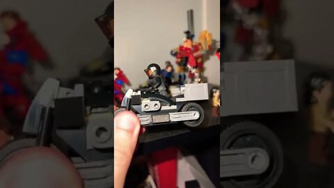 Selina Kyle LEGO motorcycle