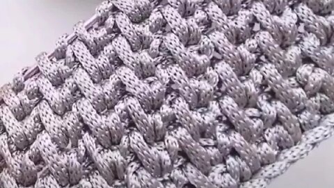 🧶Super Easy Tunisian Crochet Baby Blanket For Beginners