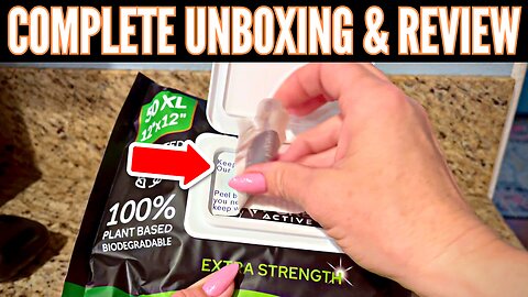 Best Body Wipes? Body Wipes for Camping 50 XXL Camping Wipes (Demo & Review)