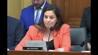 Rep Elise Stefanik: If They Can Go After Trump illegally, They Can Go After Anyone