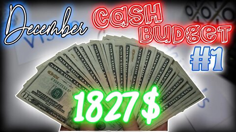 My First Cash Envelope Stuffing & PAYING OFF DEBT! | First Male Cash Stuffer?! | December 1st