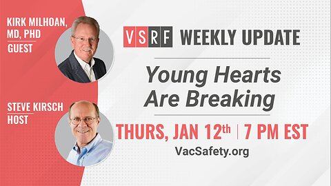 Preview EP#62: "Young Hearts Are Breaking" with Pediatric Cardiologist Dr. Kirk Milhoan, MD, PhD.