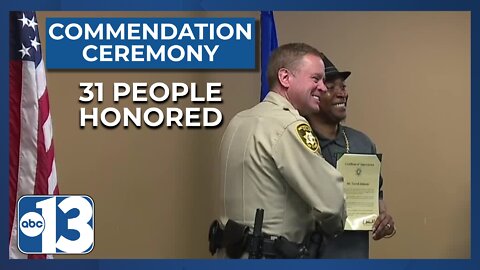 31 honorees were highlighted during commendation ceremony by the Las Vegas Metropolitan Police Department