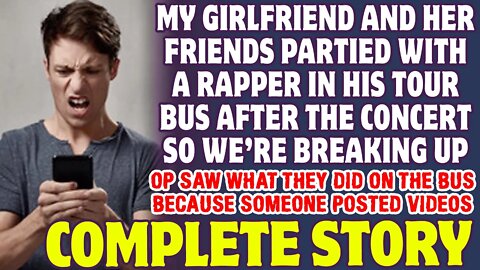 Girlfriend Got On A Rapper's Tour Bus Last Night With Her Friends And I Saw It - Reddit Stories