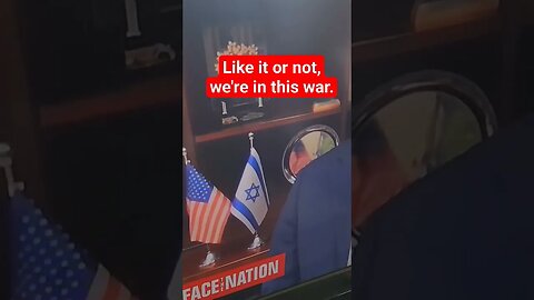 Flags on national news show alliance between isreal and the U.S. #isreal #joebiden 🇺🇸