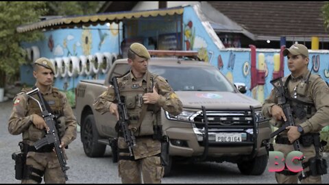 Four children killed in axe attack at daycare center in Brazil