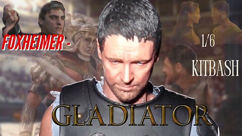 1/6 action figure Custom Maximus Gladiator Pangea Hot Toys Russel Crowe Kitbash