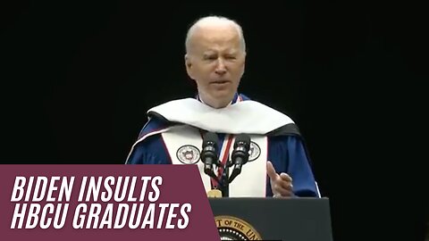 President Biden Insults the Intelligence of Howard University Graduates