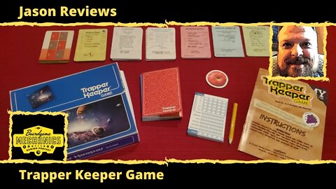 Jason's Board Game Diagnostics of Trapper Keeper Game