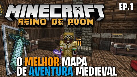 MINECRAFT - O MELHOR MAPA DE AVENTURA MEDIEVAL (PT-BR)