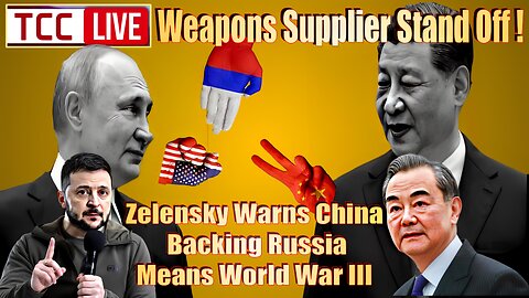 Zelensky Warns China Backing Russia Means World War III, Trump Goes to East Palestine, OH