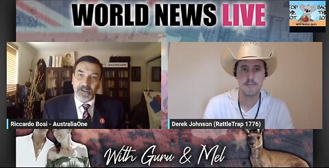 💥 May 3 2023 - Derek Johnson w/ Colonel Riccardo Bosi > Australia May Already Be The 51st State