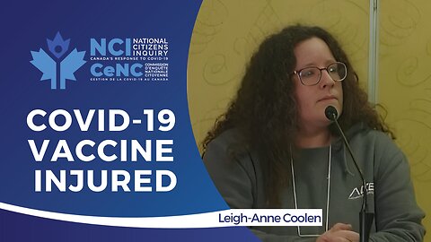 COVID-19 Vaccine Injured Witness Gives Truthful Testimony