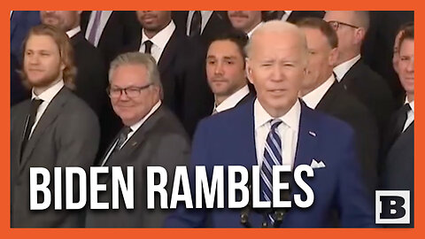 WHAT?! Biden Rambles About WNBA, Philadelphia Eagles While Hosting NHL Champs Golden Knights