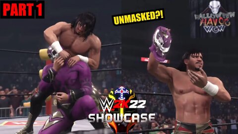 Eddie Guerrero vs. Rey Mysterio Jr. | Halloween Havoc, 1997 | FULL MATCH | WWE 2K22 Showcase