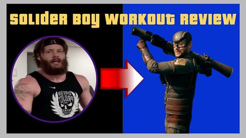The Boys Jensen Ackles Solider Boy Workout training short review | The Boyz Season 3