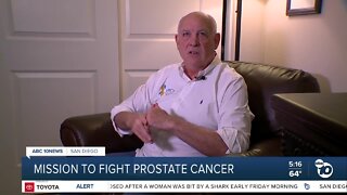 Local veteran on a mission to fight prostate cancer