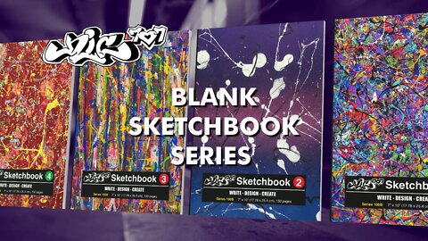 Nic 707 Blank Sketchbook Series Promo
