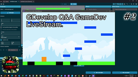 GDevelop Q&A GameDev LiveStream 5-23-23