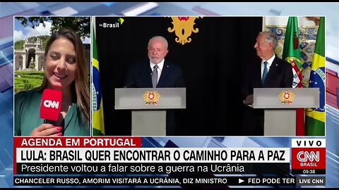Nem Rússia, nem Ucrânia querem parar guerra, diz Lula em Portugal | @shortscnn