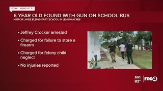 A 6-year-old child brings loaded gun to school