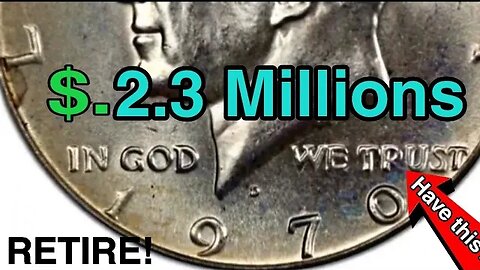 Top 5 Most Valuable Kennedy Half Dollars Most Expensive half Dollar s Coins worth money To Look for!