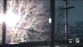 "Fireball" on power lines in Royal Oak