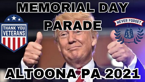 Watch Donald Trump's Historic Memorial Day Parade Surprise in Altoona PA!