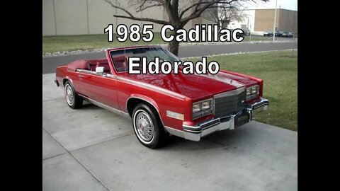 1985 Cadillac Eldorado