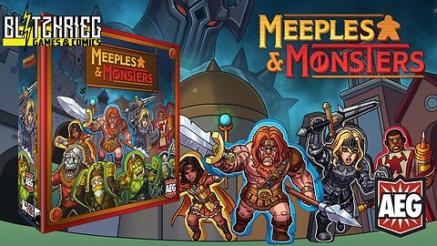 Meeples & Monsters Unboxing / Kickstarter All In