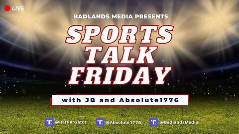 Sports Talk Ep 9 - Fri 7:00 AM ET -