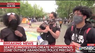 Thugs shout down MSNBC reporter for calling CHAZ a 'street festival'