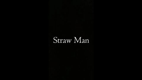 Straw Man #criticalthinking #philosophy #shorts #straw #man #strawman