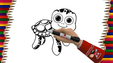 Como Desenhar Uma Tataruga | How to Draw a Turtle | Desenhos Irados Nº 15 | 2021