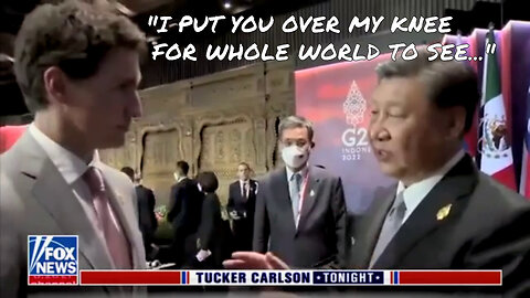 LITTLE JUSTIN CASTRO GETS SPANKED BY CHINESE PRESIDENT XI ON THE GLOBAL STAGE
